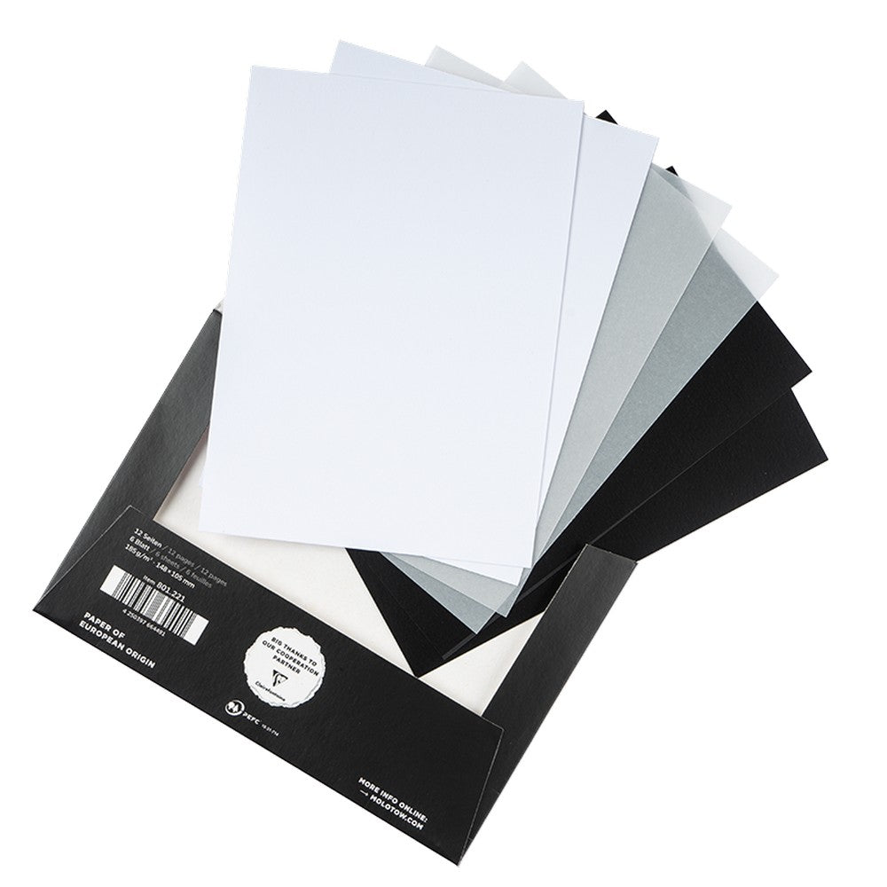 Molotow - Merchandise - Special Paper Set For Effect Inks Din A6