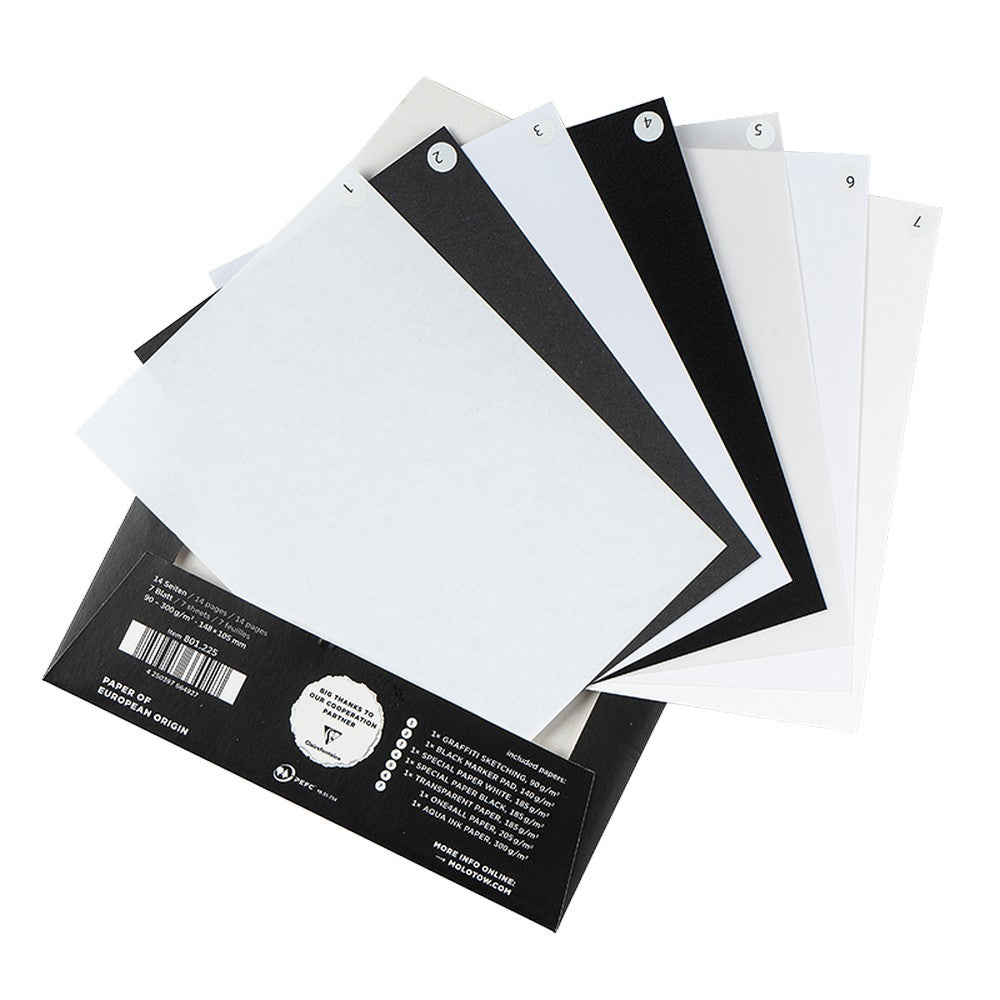 Molotow - Merchandise - Paper Tryout Set Din A6