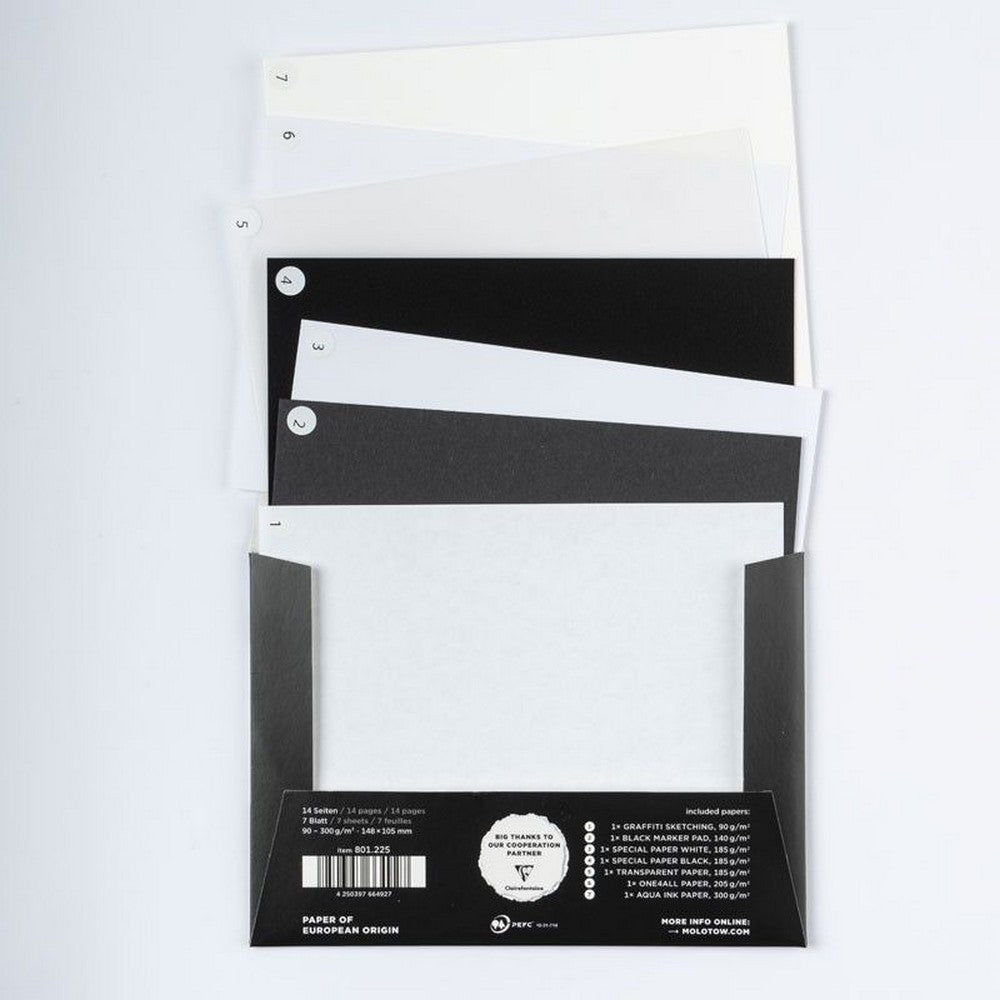 Molotow - Merchandise - Paper Tryout Set Din A6