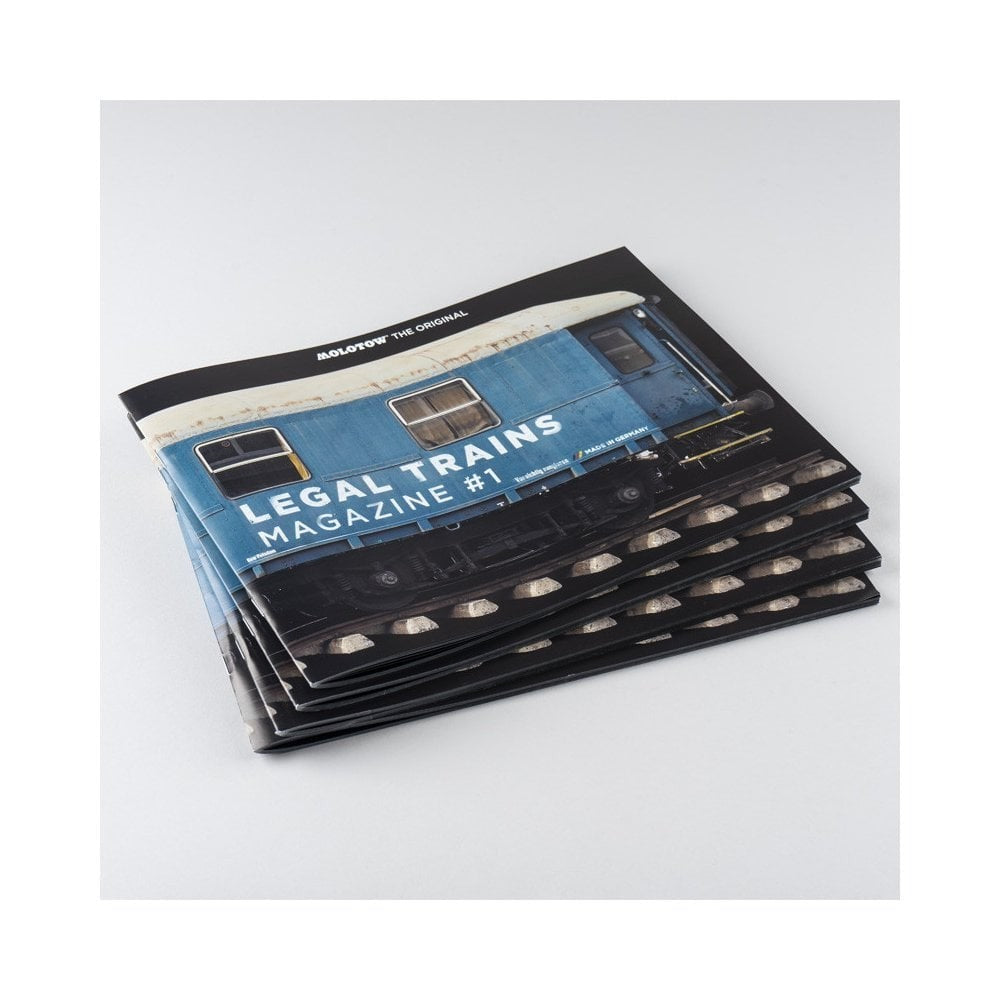Molotow - Merchandise - Brochure Legal Trains Magazine -1