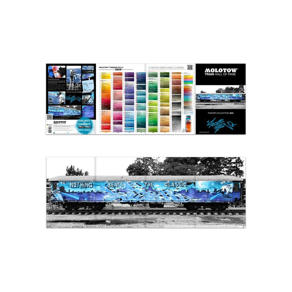 Molotow - Merchandise - Posters - Train Hall Of Fame #03 Soten