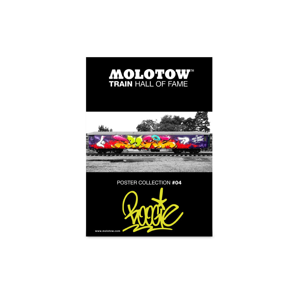 Molotow - Merchandise - Posters - Train Hall Of Fame #04 Boogie