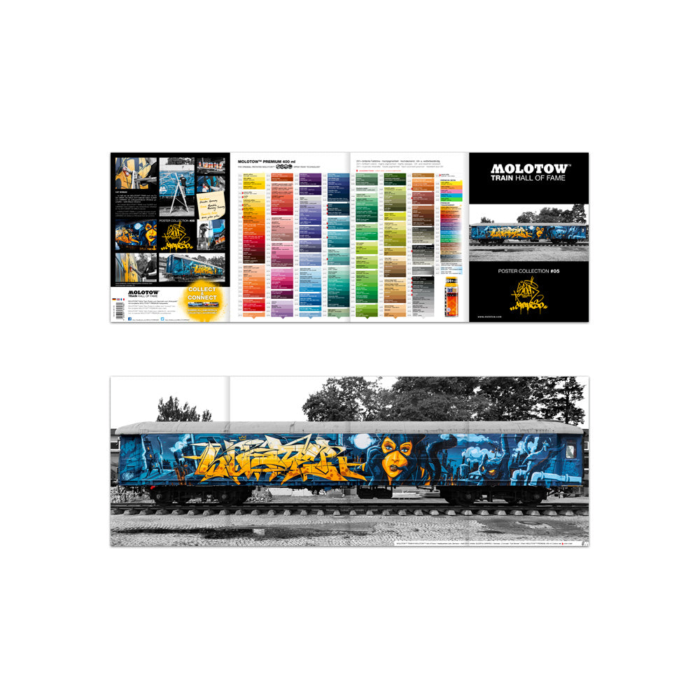 Molotow - Merchandise - Posters - Train Hall Of Fame #05 Caparso & Slider