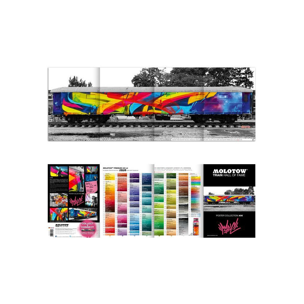 Molotow - Merchandise - Posters - Train Hall Of Fame #06 Madc