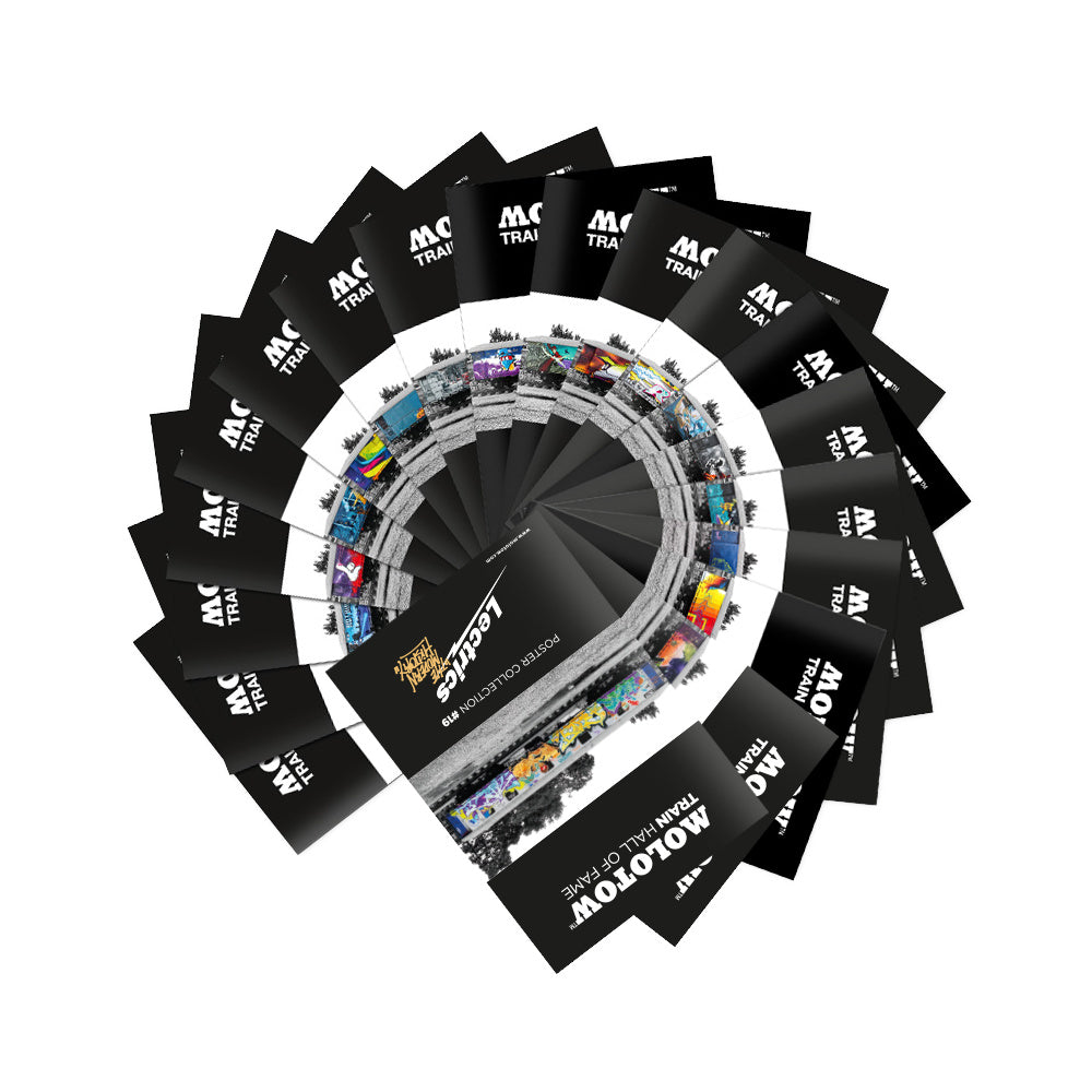 Molotow - Merchandise - Posters - Train Hall Of Fame 24 Piece In The Set