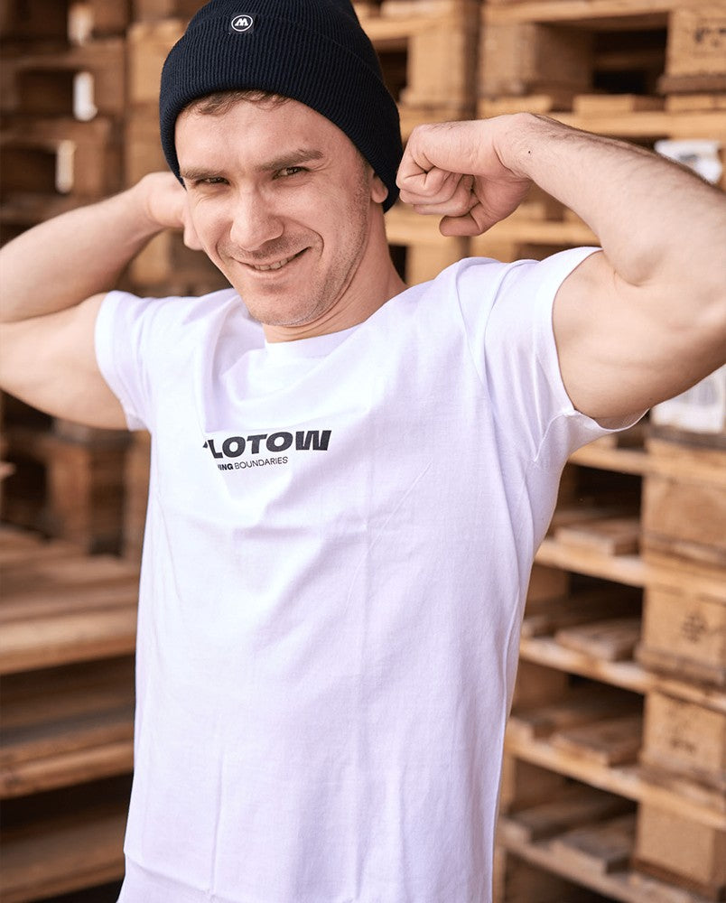 Molotow - Merchandise - Clothing - Basic T-Shirt Pushing Boundaries Weiß S