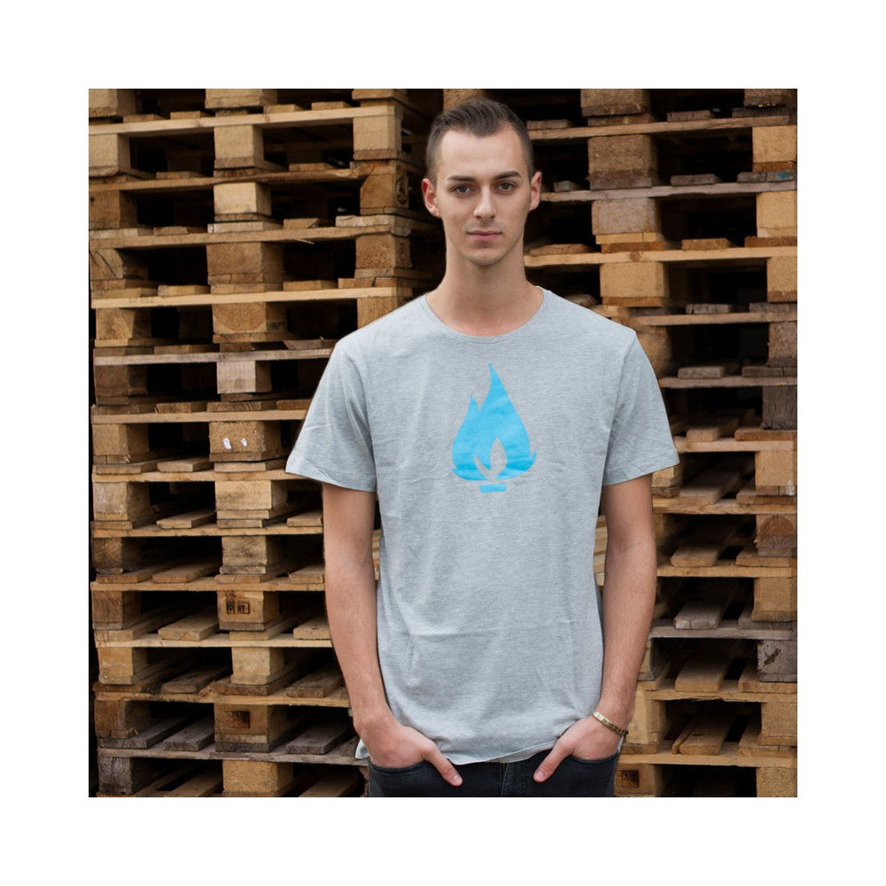 Molotow - Merchandise - Clothing - Flame Blue T-Shirt; L