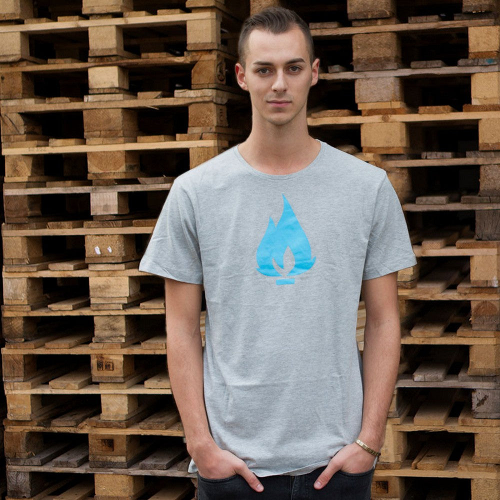 Molotow - Merchandise - Clothing - Flame Blue T-Shirt; M