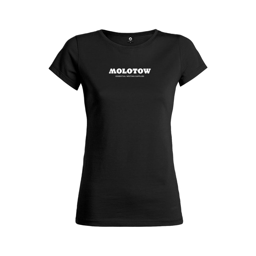 Molotow - Merchandise - Clothing - T-Shirt Molotow Basic Shirt Girlie; Size M Black