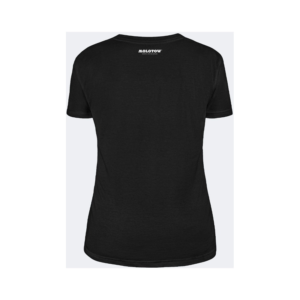 Molotow - Merchandise - Clothing - T-Shirt Molotow Basic Shirt Girlie; Size M Black