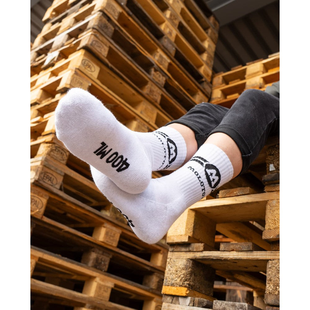 Molotow - Merchandise - Clothing - Molotow Socks Love Paint White 39-42
