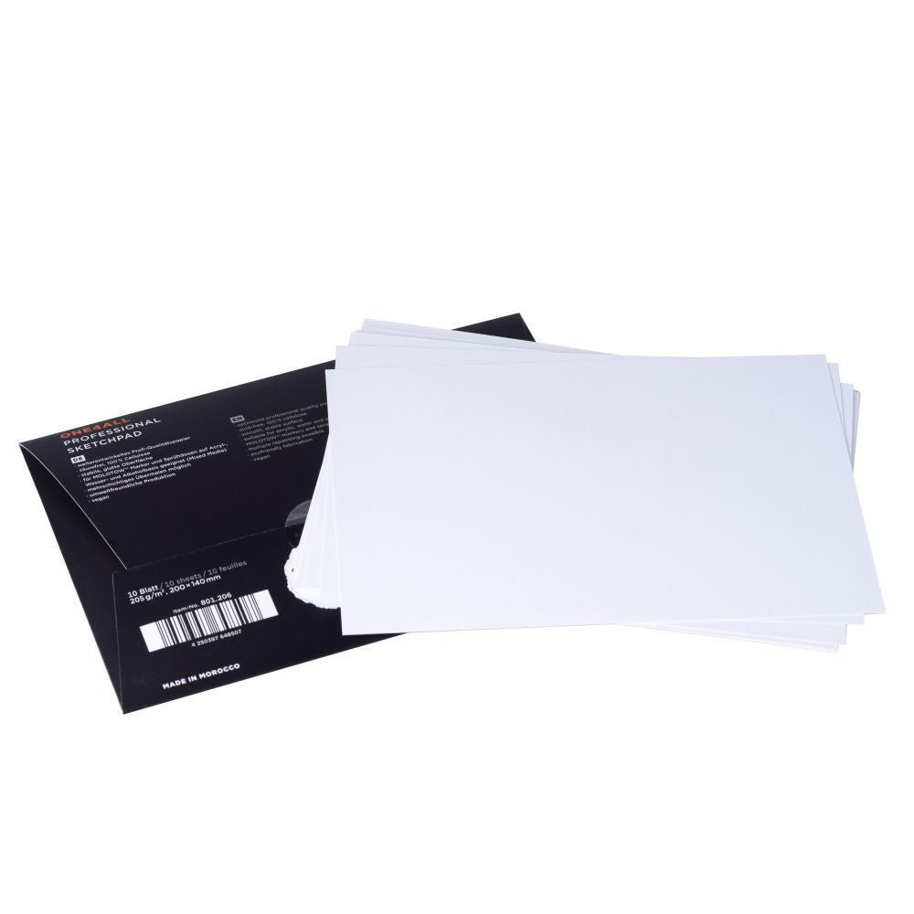Molotow - Merchandise - Clothing - One4All Professional Paper Set Din A5 - 50Pcs