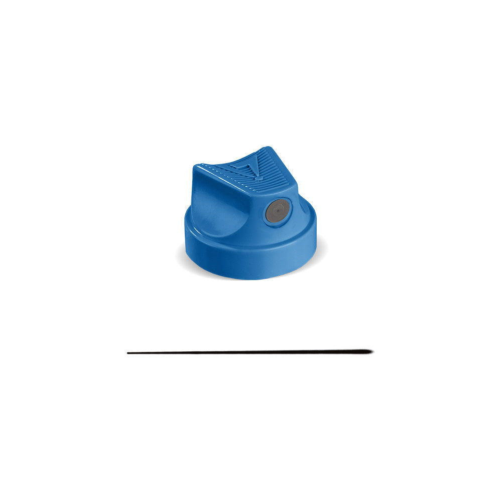 Molotow - Merchandise - Clothing - Spray Cap Flame Super Fine Blue/Gr. Polybag 100 Pcs.