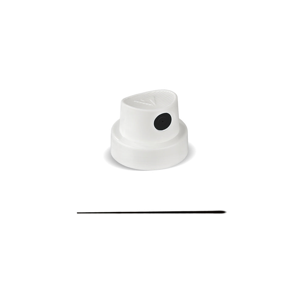 Molotow - Merchandise - Clothing - Spray Cap Super Skinny White/Black Polybag 9001-1000pc