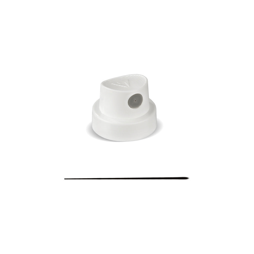 Molotow - Merchandise - Clothing - Spray Cap Super Skinny White/Grey Polybag 9002-100pc