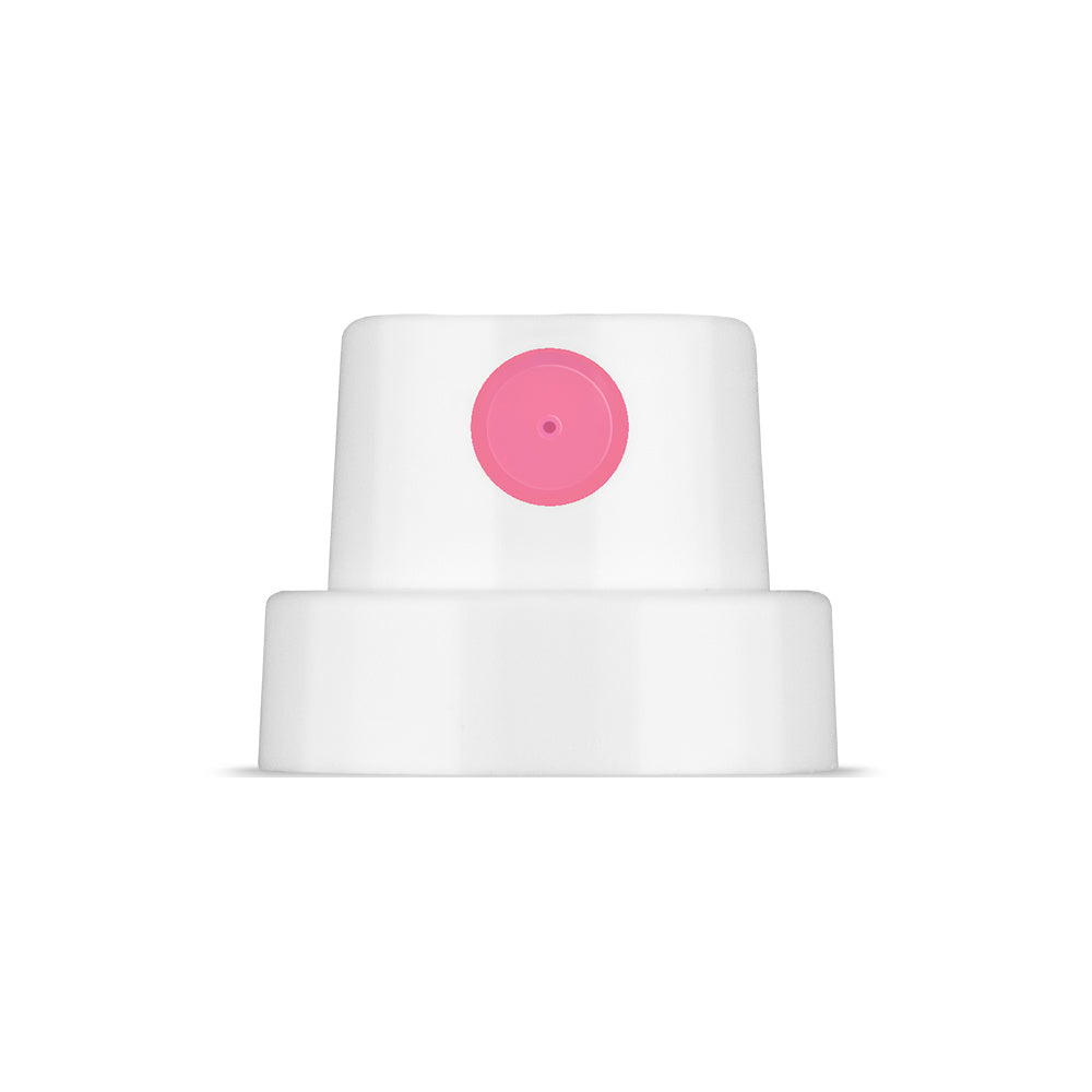 Molotow - Merchandise - Clothing - Spray Cap Super Fat White/Pink Polybag 9005-100pc