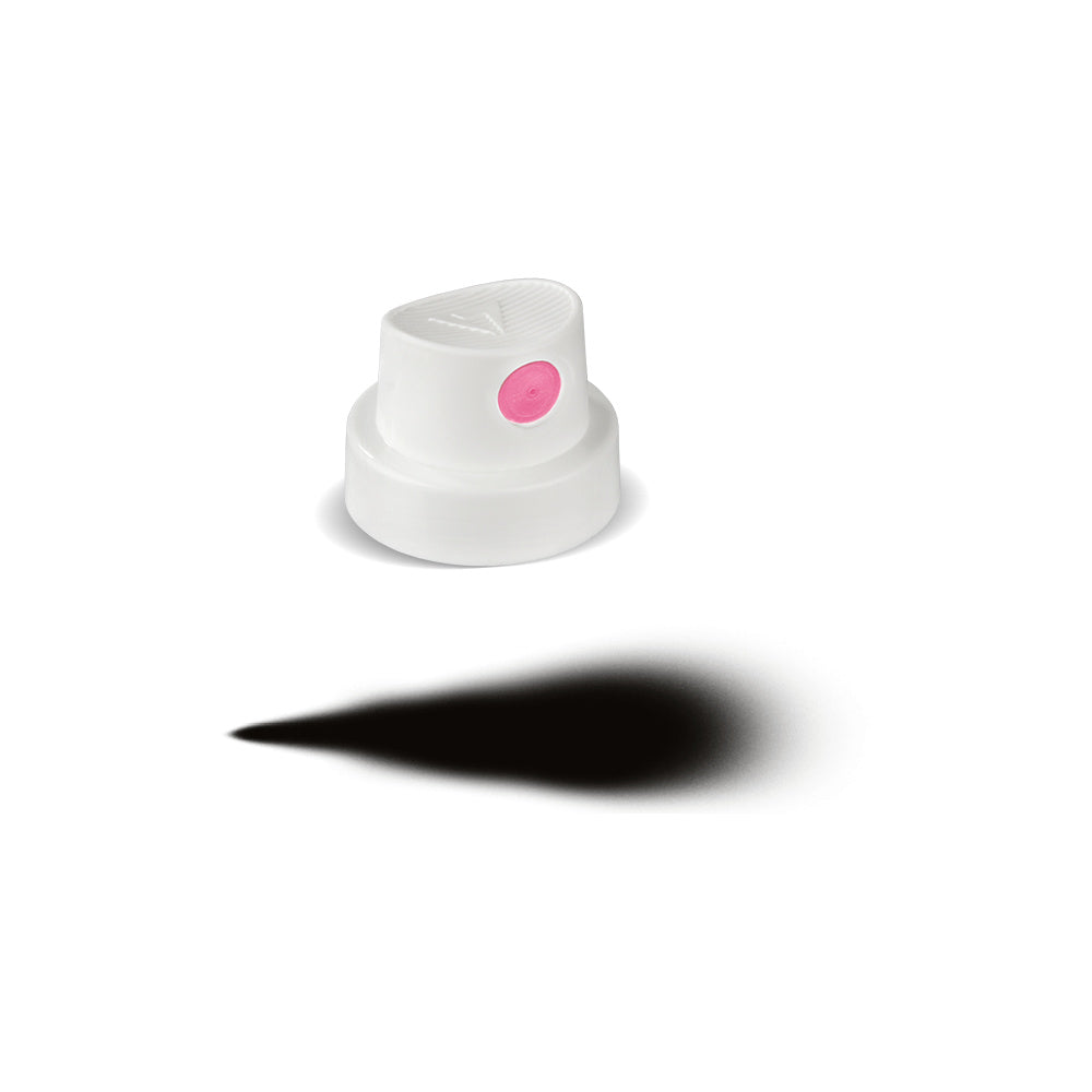 Molotow - Merchandise - Clothing - Spray Cap Super Fat White/Pink Polybag 9005-100pc