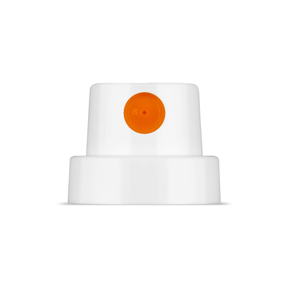 Molotow - Merchandise - Clothing - Spray Cap Silent Fatcap White/Oran. Polybag 9006-100pc