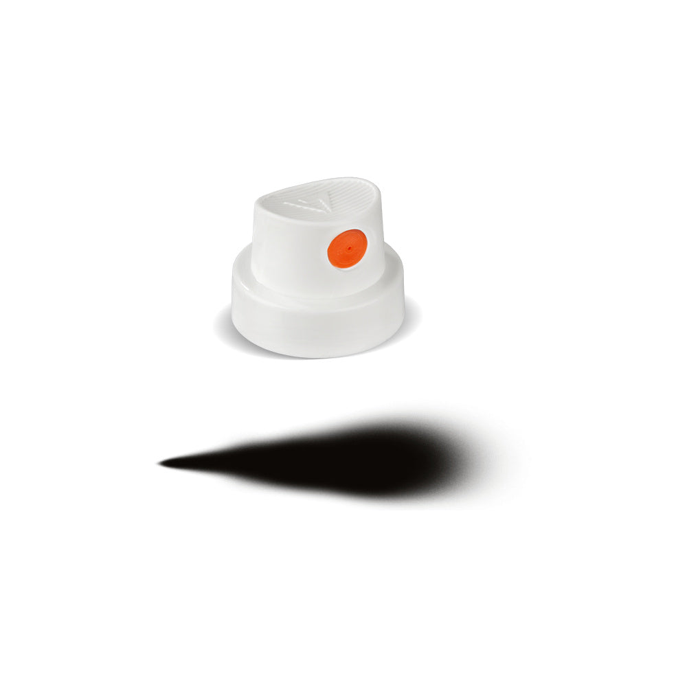 Molotow - Merchandise - Clothing - Spray Cap Silent Fatcap White/Oran. Polybag 9006-100pc