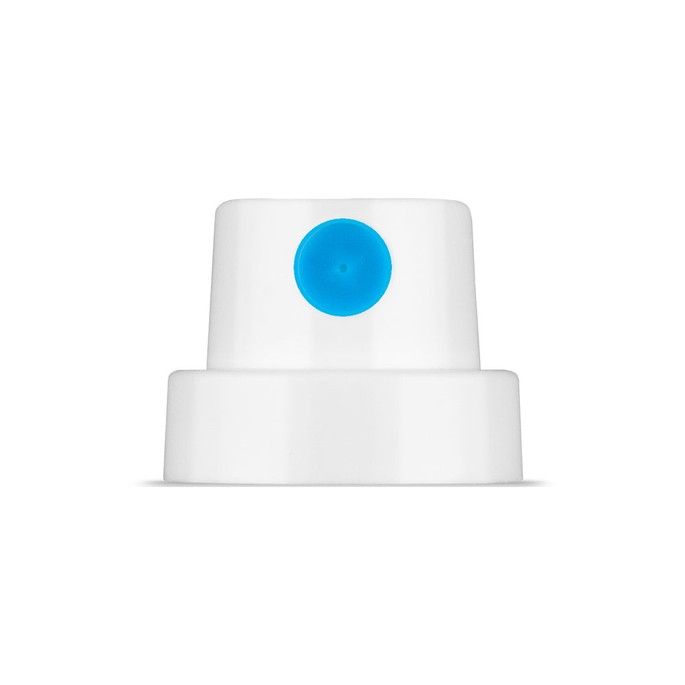 Molotow - Merchandise - Clothing - Spray Cap Softcap White/Blue Polybag 9009-100pc
