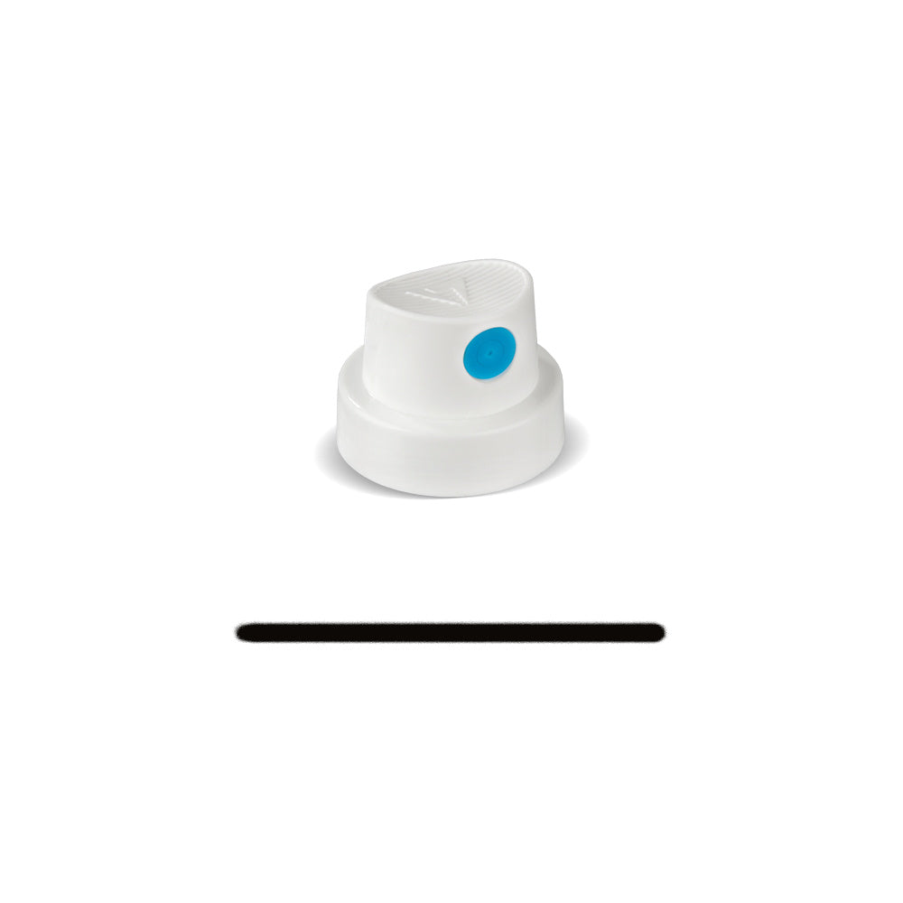 Molotow - Merchandise - Clothing - Spray Cap Softcap White/Blue Polybag 9009-100pc