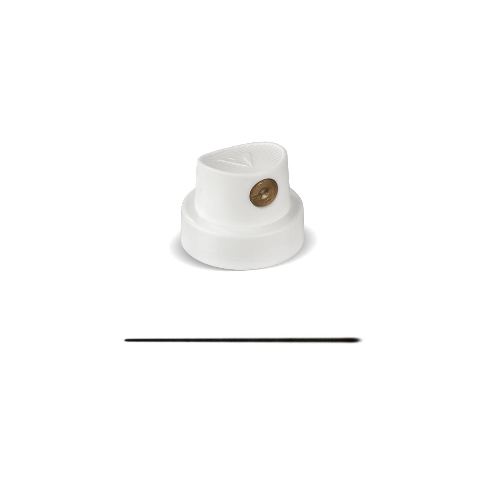 Molotow - Merchandise - Clothing - Spray Cap Super Skinny White/Gold Polybag 9013-100pc