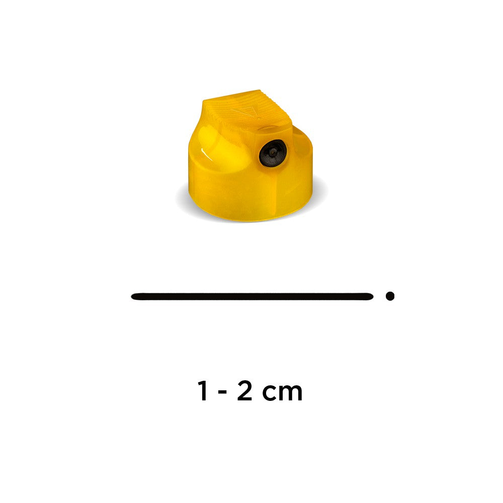 Molotow - Merchandise - Clothing - Spray Cap German Skinny Yellow/Black; Polybag 9022-100pc
