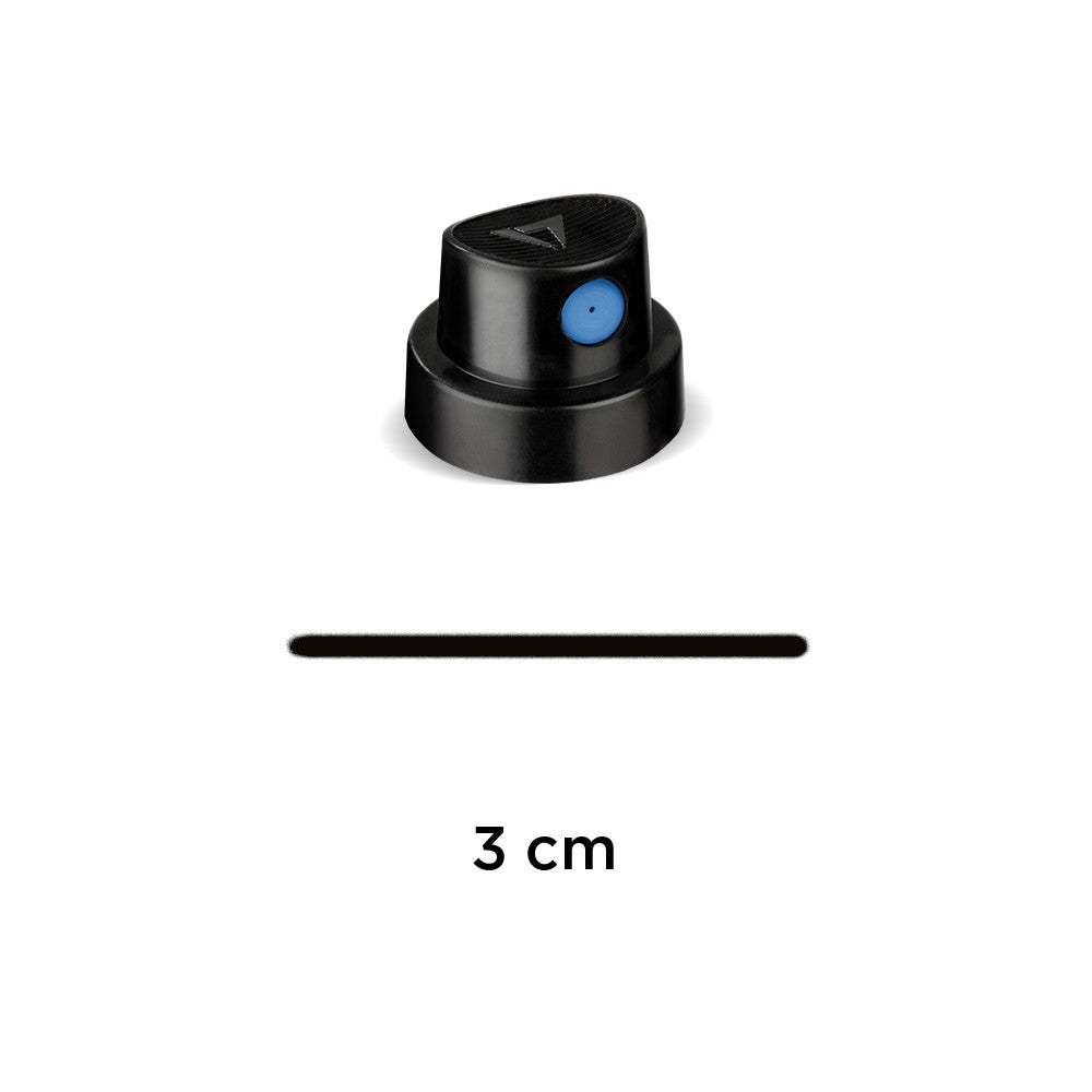 Molotow - Merchandise - Clothing - Spray Cap Smooth Soft Black/Blue Polybag 9026-100pc