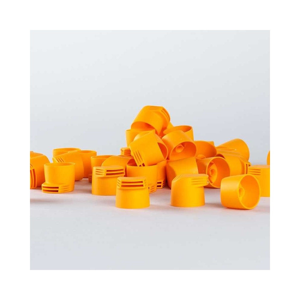 Molotow - Merchandise - Clothing - Booster Cap Orange 50Pcs. Pack 9027-50pc