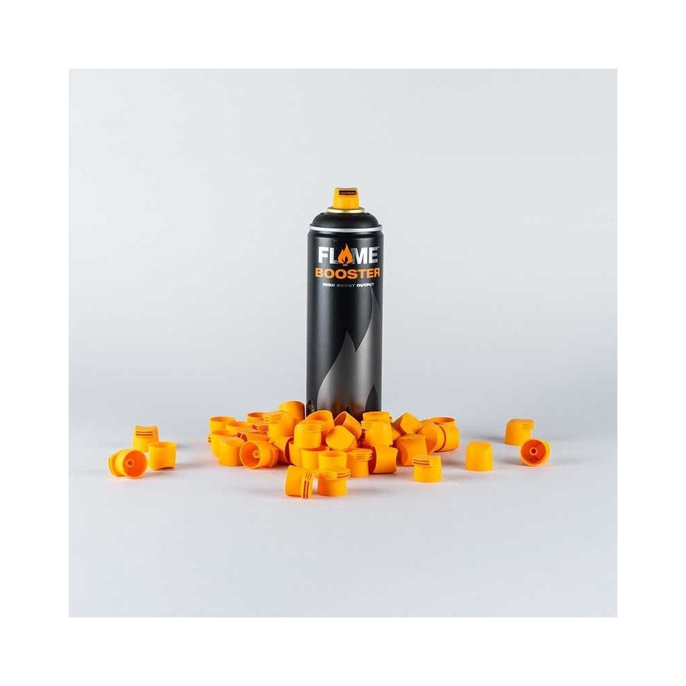 Molotow - Merchandise - Clothing - Booster Cap Orange 50Pcs. Pack 9027-50pc