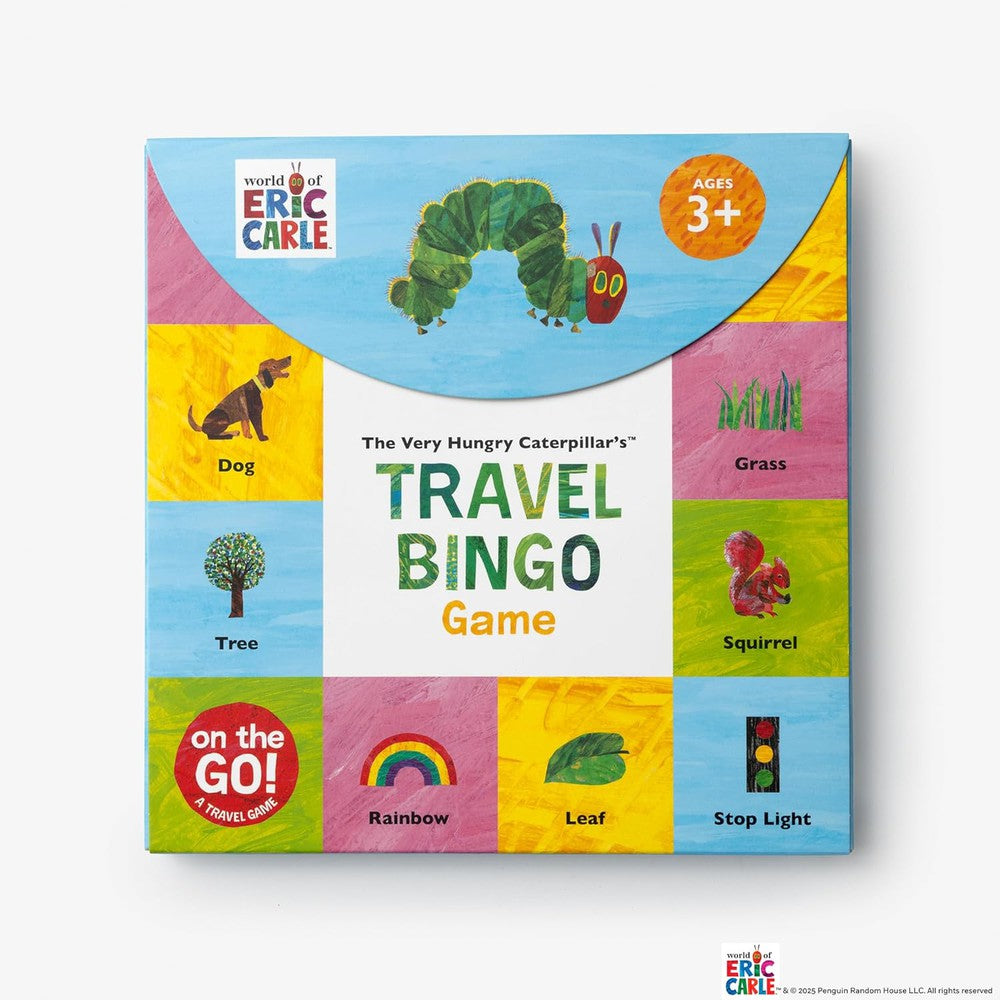 The Very Hungry Caterpillar's Travel Bingo Game