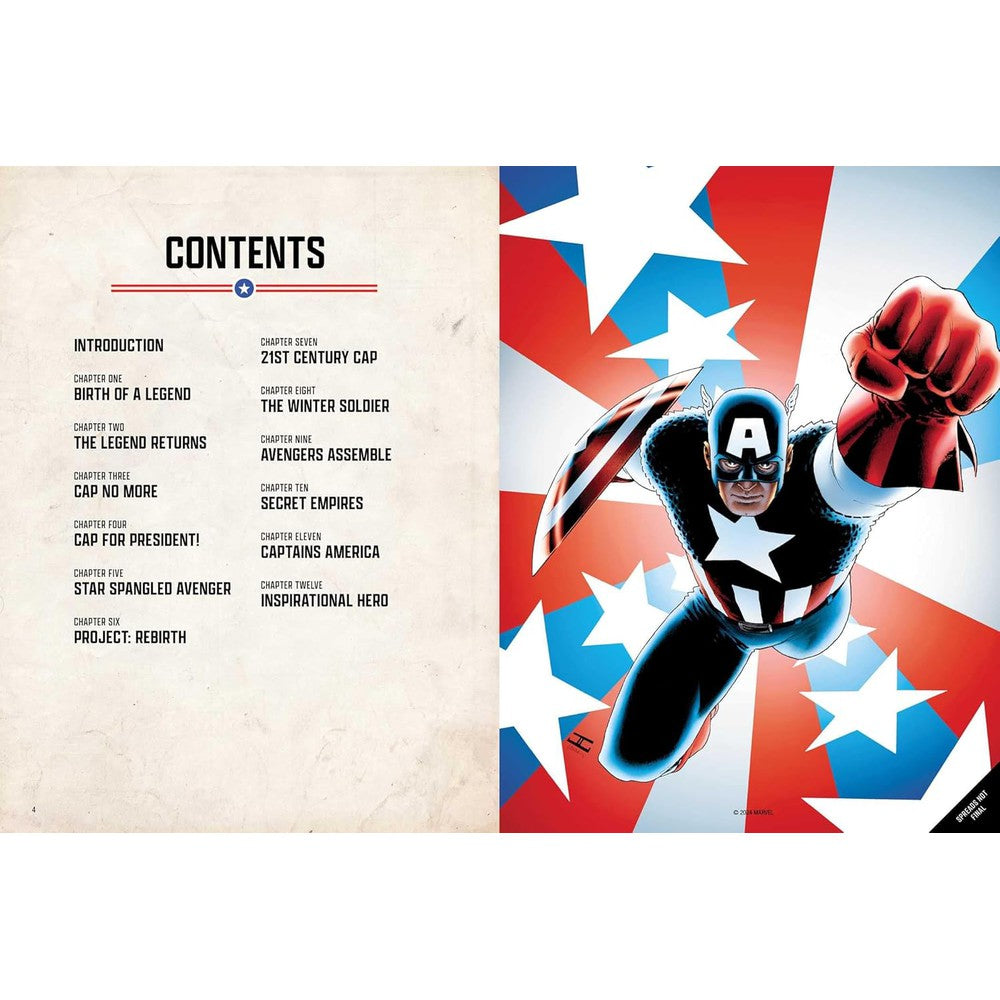 Marvel's Captain America: The Illustrated History