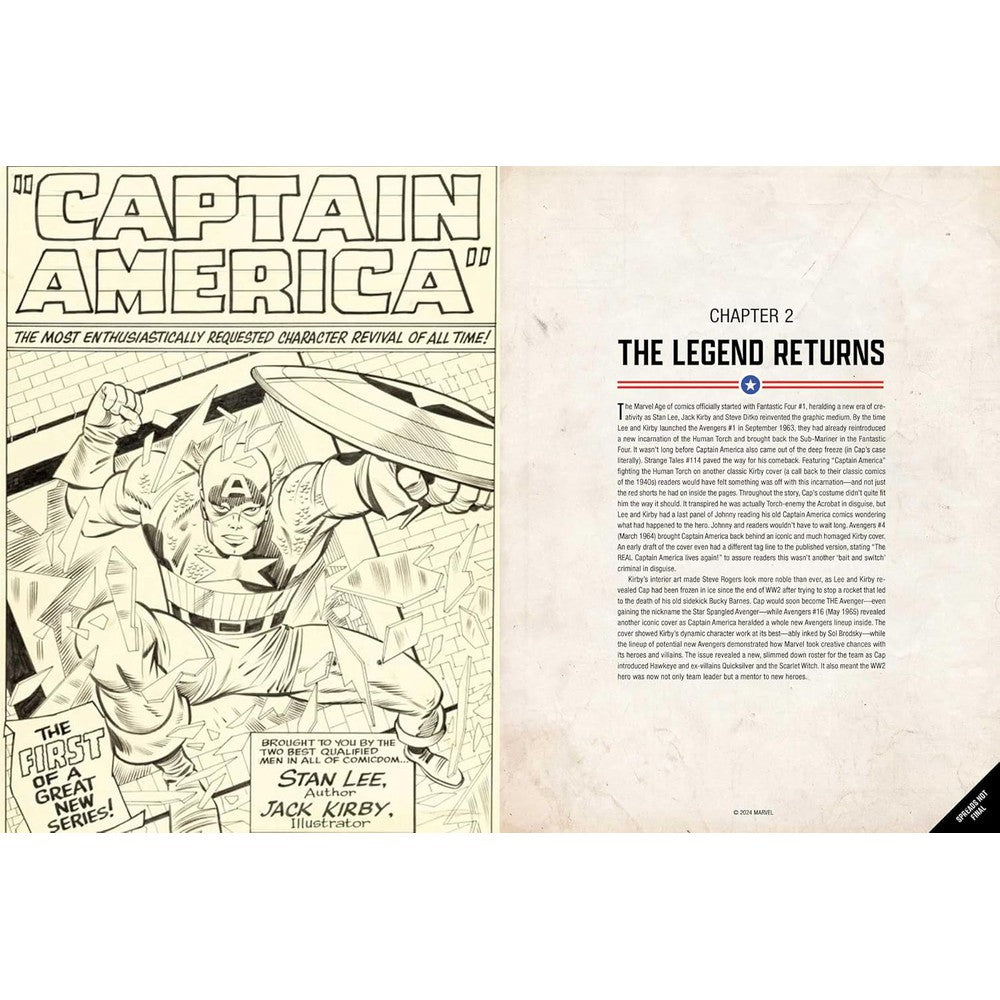 Marvel's Captain America: The Illustrated History