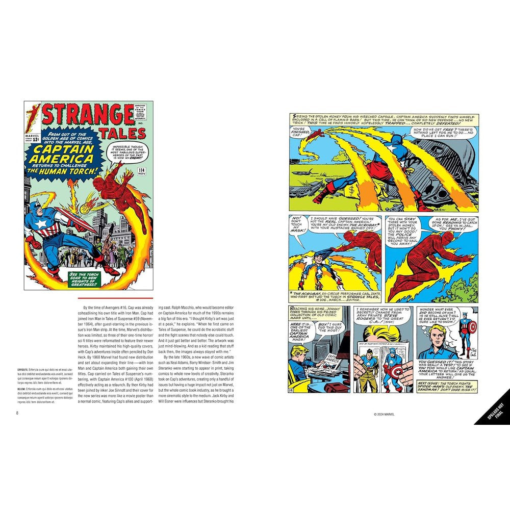 Marvel's Captain America: The Illustrated History