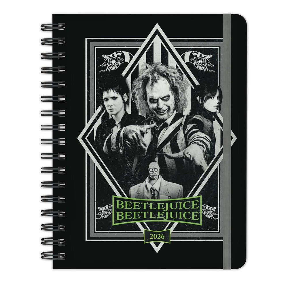 2026 Beetlejuice Beetlejuice 13-Month Weekly Planner