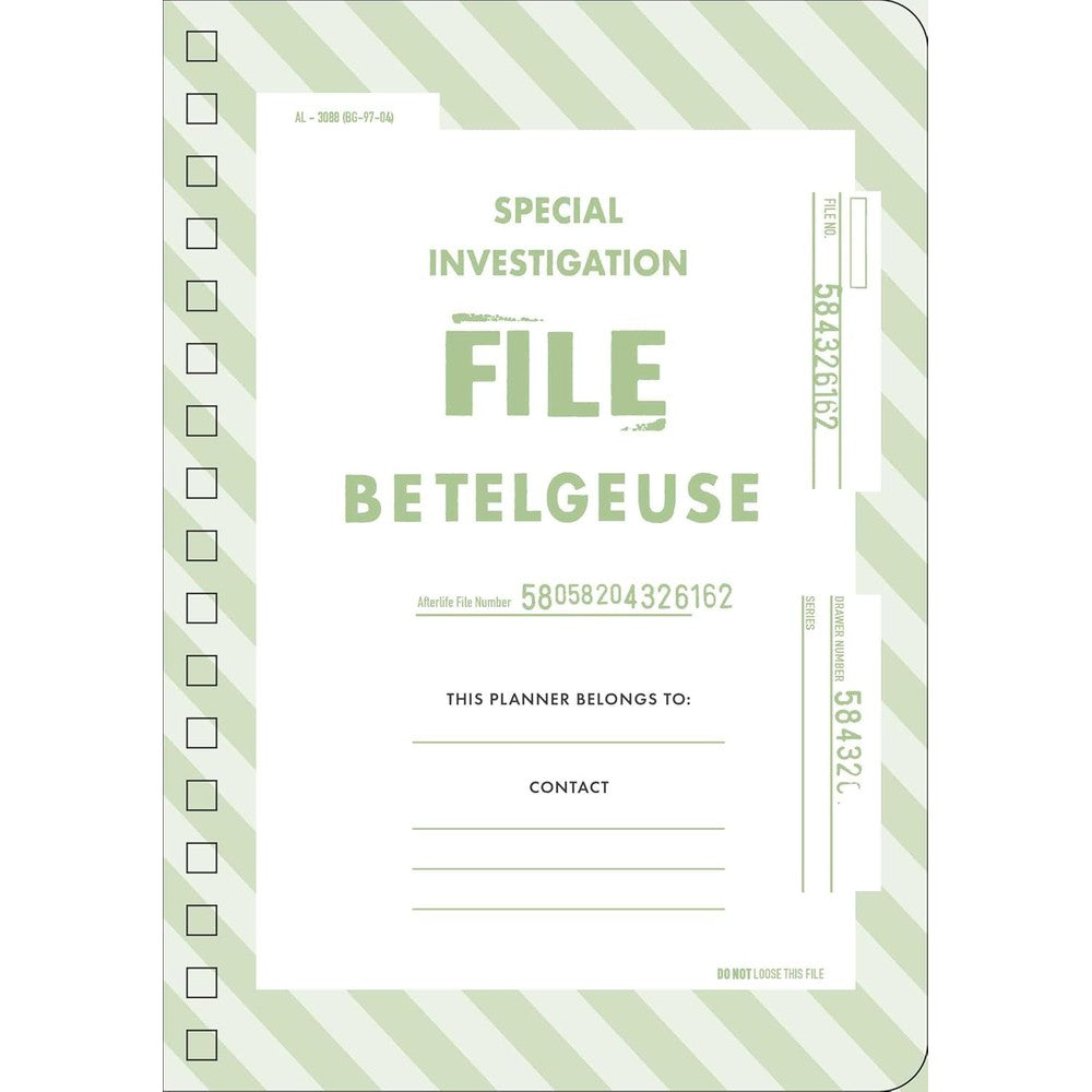 2026 Beetlejuice Beetlejuice 13-Month Weekly Planner