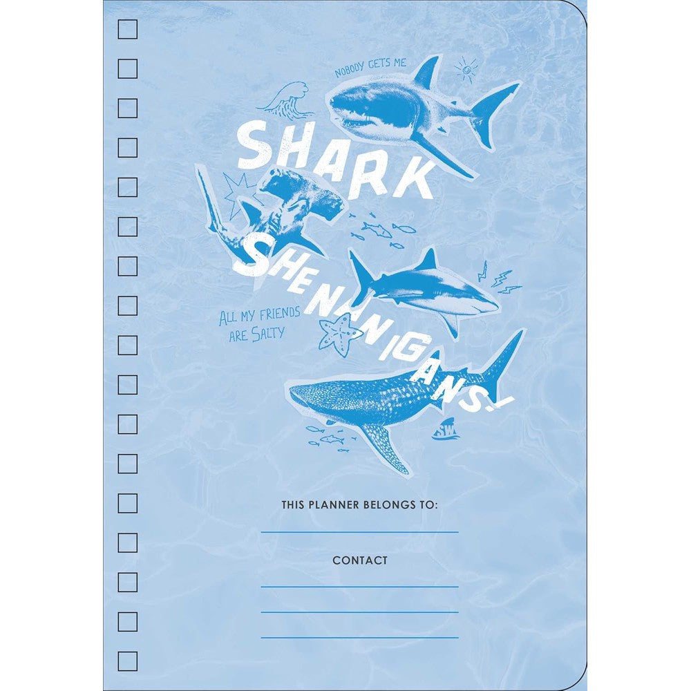 2026 Shark Week 13-Month Weekly Planner