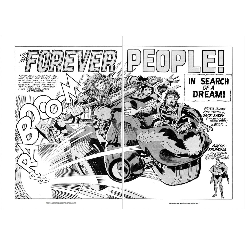 Jack Kirby'S Forever People Artist'S Edition