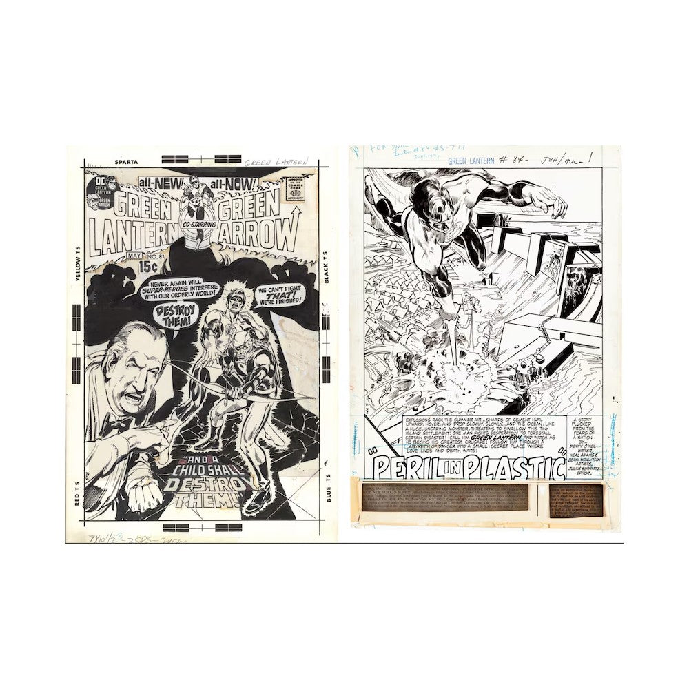 Neal Adams' Dc Classics Artist'S Edition Cover B (Green Lantern Version)