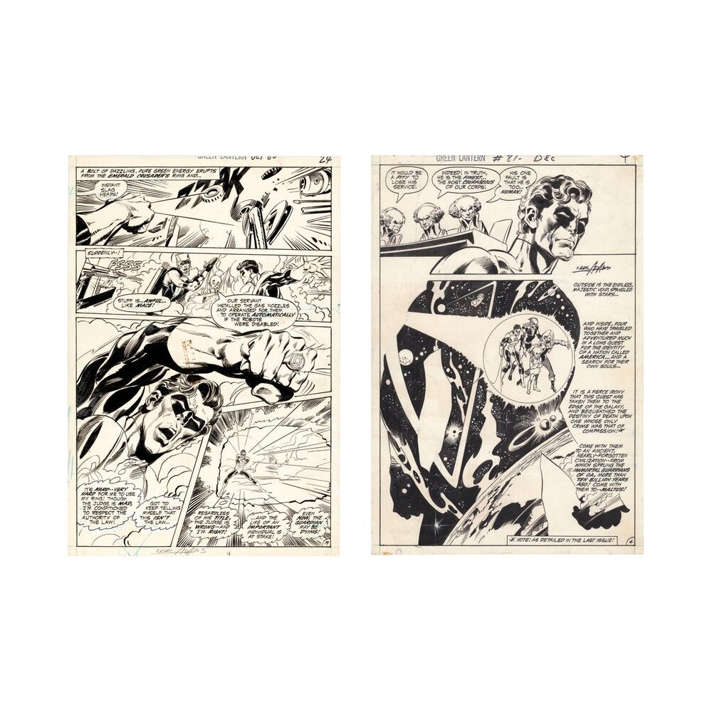 Neal Adams' Dc Classics Artist'S Edition Cover B (Green Lantern Version)
