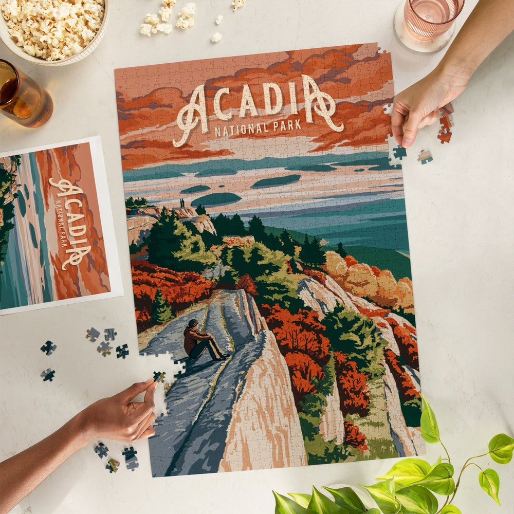 1000 Piece Puzzle Acadia National Park M