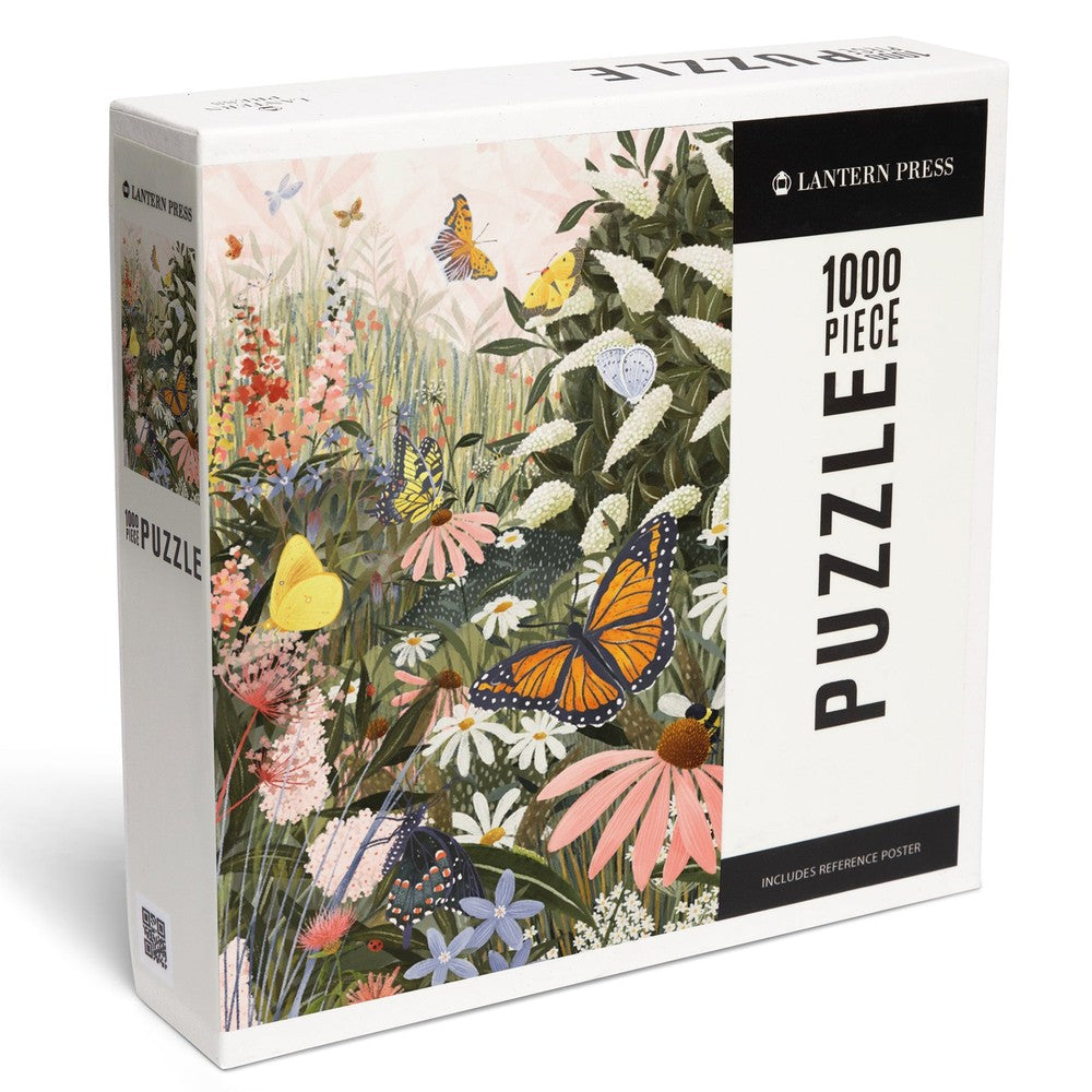 1000 Piece Puzzle Butterfly Garden Paste