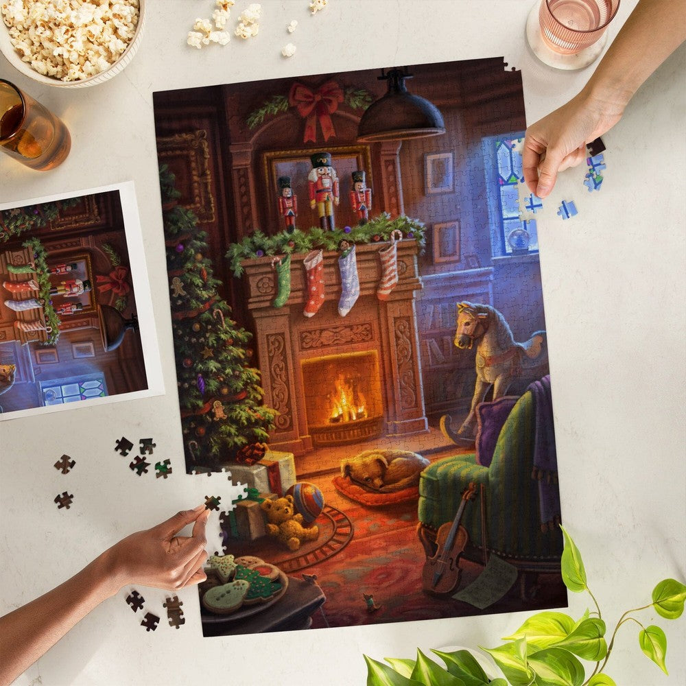 1000 Piece Puzzle Christmas Morning