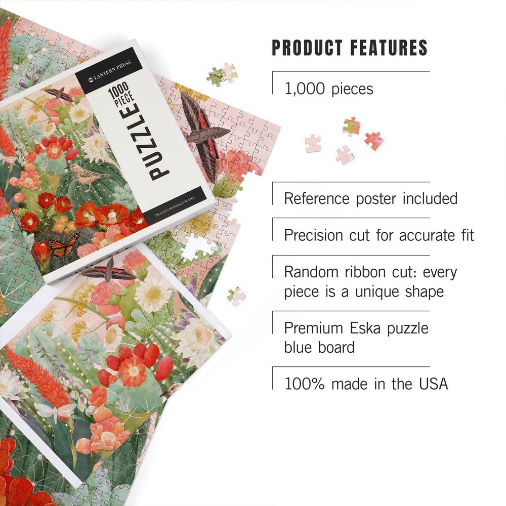 1000 Piece Puzzle Desert Blooms