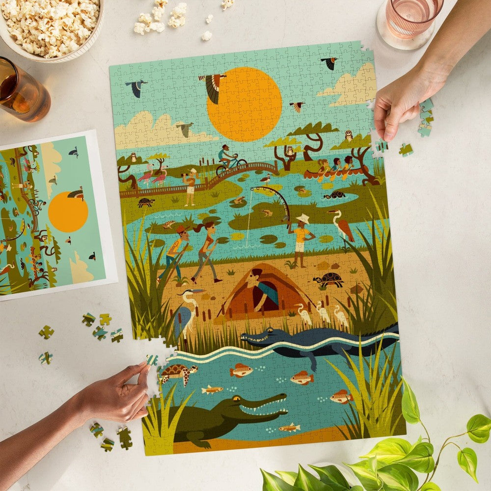 1000 Piece Puzzle Everglades National Pa