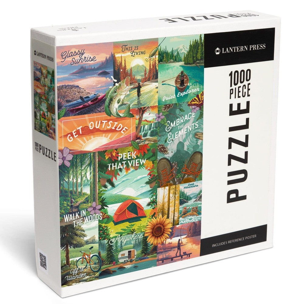 1000 Piece Puzzle Get Outside SeriesCllg