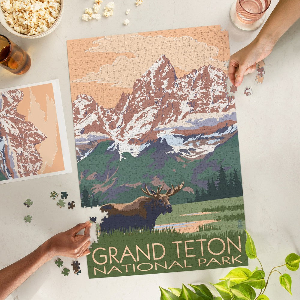 1000 Piece Puzzle Grand Teton National P