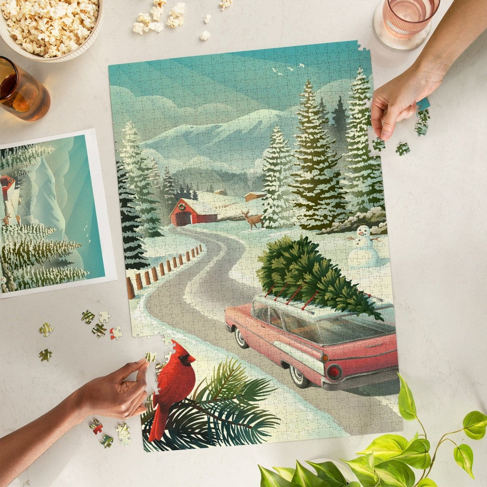 1000 Piece Puzzle Holiday Tradition