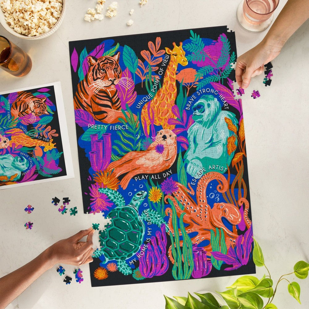 1000 Piece Puzzle Lush Environment Colle