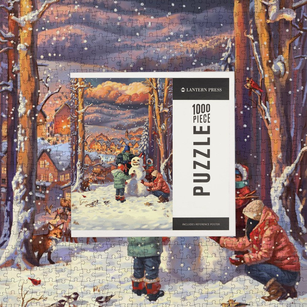 1000 Piece Puzzle Merry & Bright Vintage